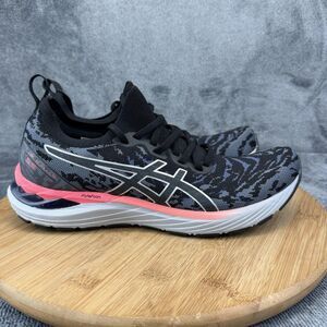 ASICS GEL-Cumulus Shoes Womens Size 8.5 Black Camo Running Sneakers 1012A886